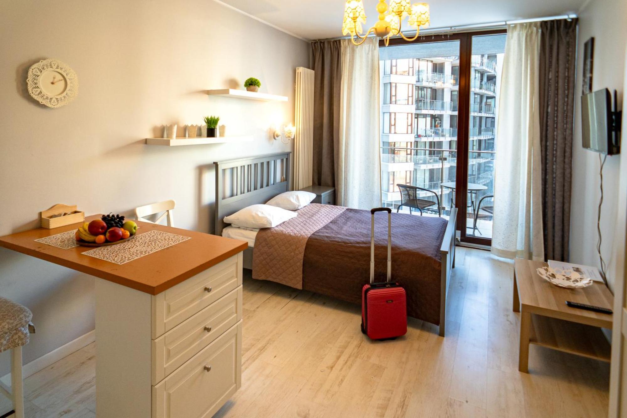 Triton Apartments Varsovia Exterior foto