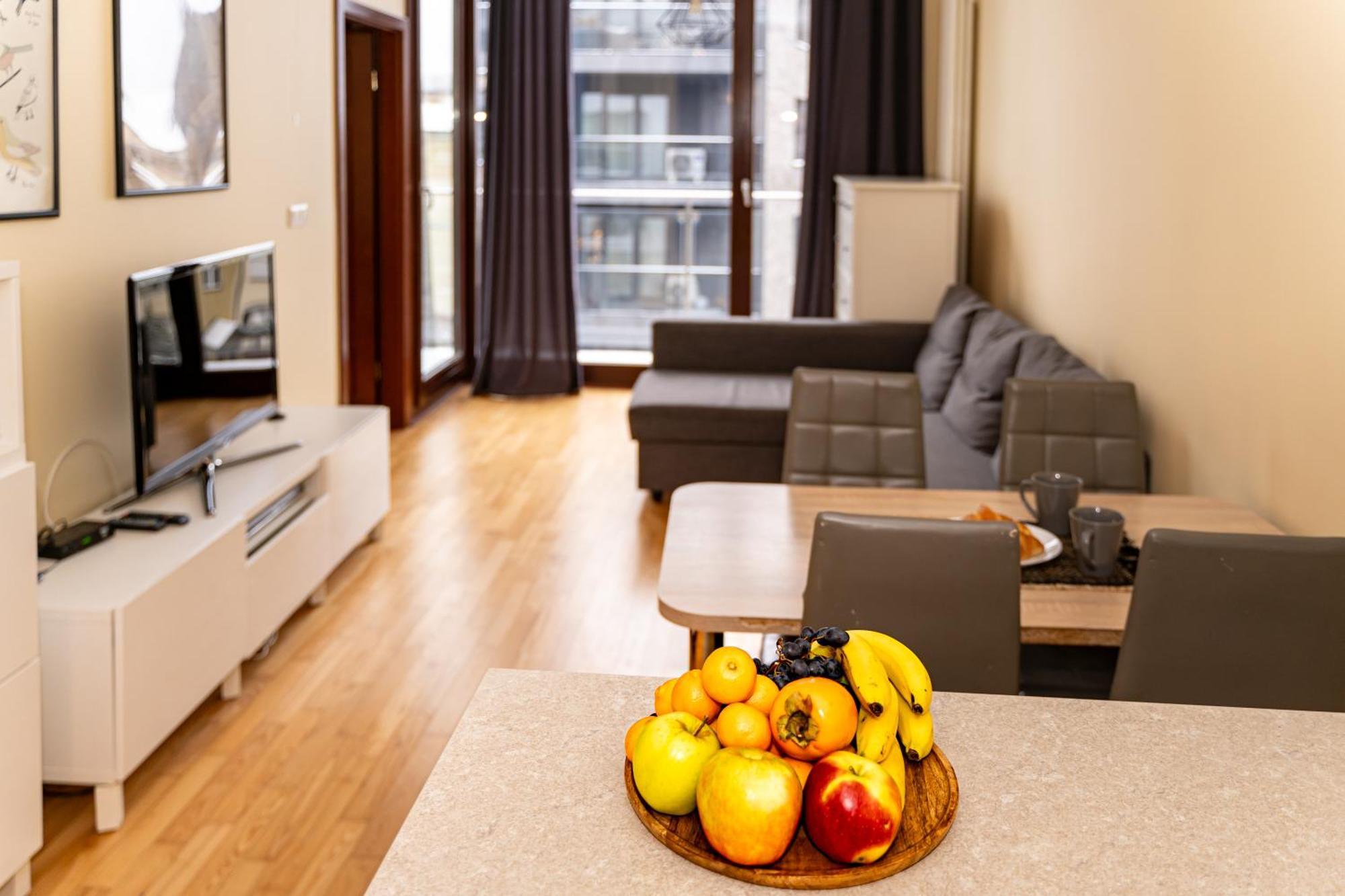 Triton Apartments Varsovia Exterior foto