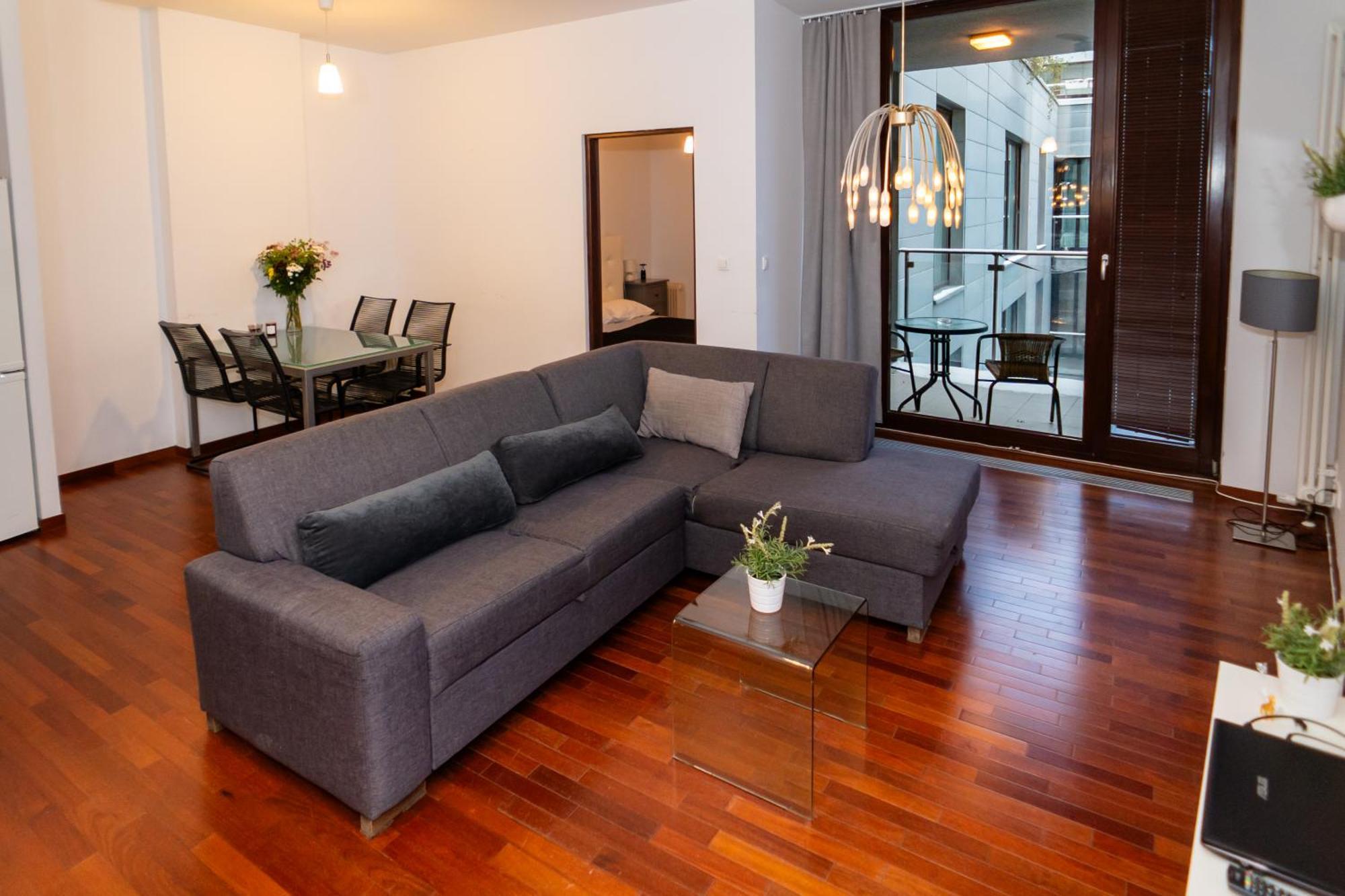 Triton Apartments Varsovia Exterior foto